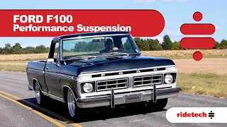 Introducing The Ultimate Ford F100 Suspension System!