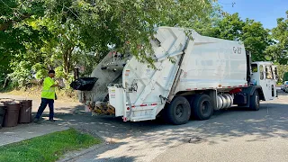 CCC Garbage Truck Packing Out On New York Trash