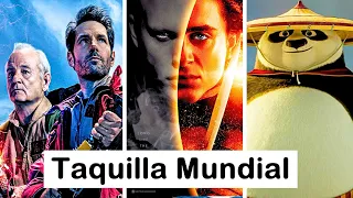 Ghostbusters llegan a 1,000M de Taquilla Mundial, Dune Parte 2 es Top 196, Kung Fu Panda 4 +260M.