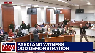 Parkland trial witness gives bizarre demonstration of Nikolas Cruz | LiveNOW from FOX