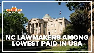 North Carolina state lawmakers among lowest paid in the US: Here's why
