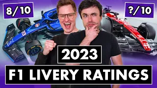 Our 2023 F1 livery RATINGS