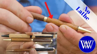 No Lathe No Problem How to Make A Pen Without A Lathe