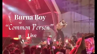 Burna Boy - “Common Person” Live in Lagos (2023)