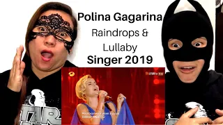 POLINA GAGARINA #Полина Гагарина " Raindrops and Lullaby " Singer 2019 | Our first reaction to her💕