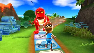 Wii Party Board Game Island #270 - Diddy Kong Vs baby Shark Vs Penguin Vs Tyrone (Master Difficulty)