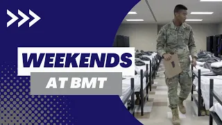 Weekends during Basic Training