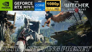 THE WITCHER 3 NEXT GEN UPDATE DIRECTX 11 ULTRA SETTING PRESET GAMEPLAY FHD | DELL G15 5520