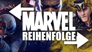 MARVEL Reihenfolge - Der Avengers Infinity War Marathon