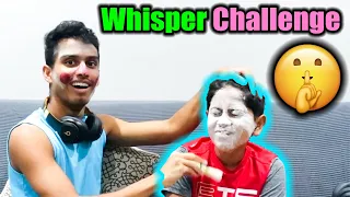 WHISPER 🤫 Challenge 😳‼️| VelBros Tamil