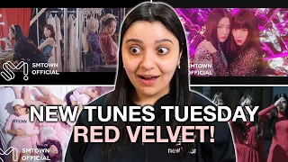 DISCOVERING Red Velvet - Psycho, Bad Boy, Monster, Peek-A-Boo M/V's | REACTION!!