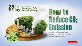 International Reducing CO2 emissions day | 28th January | How to reduce your carbon footprint