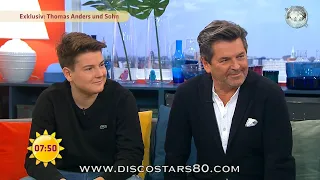 Thomas Anders & Alexander Weidung  at "Frühstücksfernsehen"  Sat1 HD , 02.11.2017