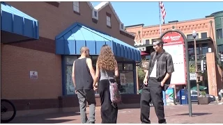 Cholo hitting on girls (Mill Avenue)