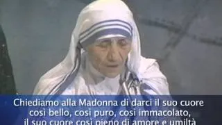 Madre Teresa a Bologna (1987)