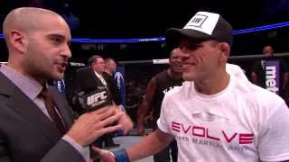 Fight Night Tulsa: Rafael dos Anjos and Benson Henderson Octagon Interview