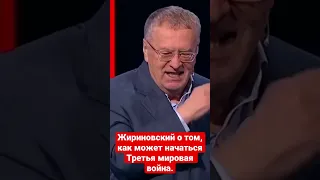 Жириновский о том, как может начаться Третья мировая война.