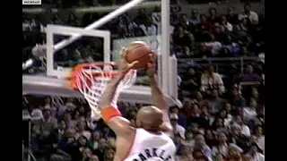 NBA On NBC - Charles Barkley Leads The Suns Over The Magic! Great OT Game! 1995