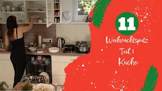 Weihnachtsputz Teil 1 / Küche // Cleaning Motivation // Clean my kitchen with me