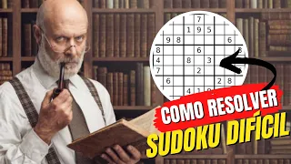 COMO RESOLVER SUDOKU DIFÍCIL - DE FORMA FÁCIL