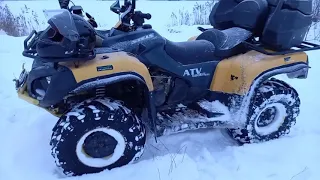 Квадроцикл STELS ATV 600 GT EFI  обзор владельца