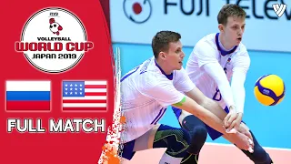 Russia 🆚 USA - Full Match | Men’s Volleyball World Cup 2019