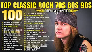 Top 100 Classic Rock Songs Of All Time🔥ACDC,Pink Floyd, Queen,Def Leppard, Guns' N Roses, Bon Jovi