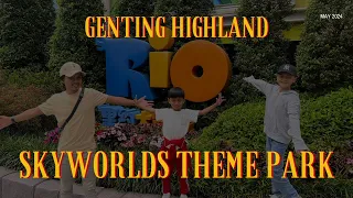 [Mini Vlog] Family Fun at Genting Highland Skyworlds Theme Park