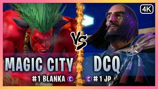 SF6 ▰ Ranked #1 Blanka (Magic City) Vs. Ranked #1 JP (DCQ)『Street Fighter 6』