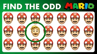 FIND THE ODD One Out 🍄 SUPER MARIO Edition - Grizzly Quiz