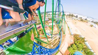 Hyper Coaster - The Land of Legends - Onride - 4k - Wide Angle