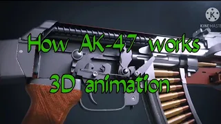 how ak-47 works 3d animation