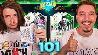 MINGICARIE SI INTRARI LA RUPERE IN DRAFTUL 101 CU CALINACHO SI LEGENDE URIASE !!! FIFA 23 ROMANIA