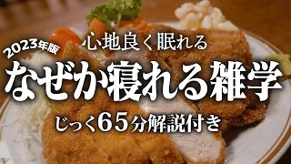 【睡眠導入】なぜか寝れる雑学【リラックス】いつもより深い睡眠を♪