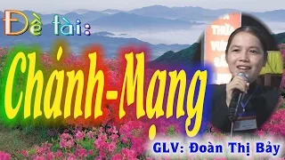 ĐOÀN THỊ BẢY - Đề tài: CHÁNH MẠNG