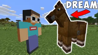 Minecraft, But My Friend Is A Horse...