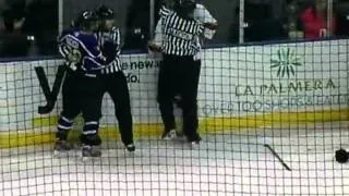 IceRays vs. Brahmas Fight 11/23/13