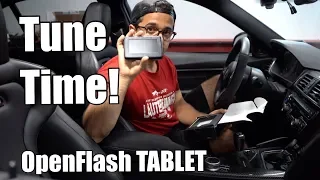 V62: Flash Tuning my Manual F80 BMW M3 with Open Flash Tablet! More horsepower & cold start delete!