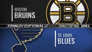 Recap: BOS vs STL   Stanley Cup Final  Game 6    Jun 9,  2019