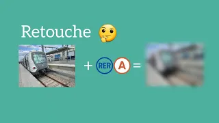 Retouche de couleurs sur plusieurs matériels roulants en fonction des lignes (RER + bonus)