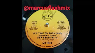 Matrix - It's time to rock (Instrumental Version)