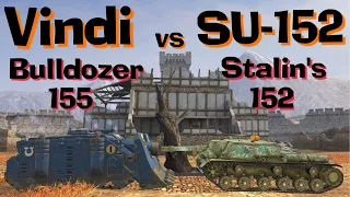 WOT Blitz Face Off || SU-152 vs Vindicator