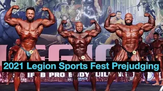 2021 Legion Sports Fest Prejudging + Top 3 Comparison | Can Shaun Clarida Win?