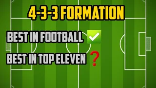 Top Eleven | How to MASTER 4-3-3 formation? Tactic guide