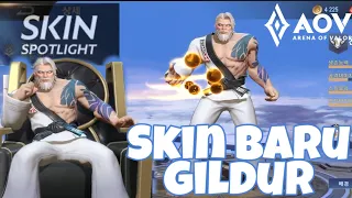 GILDUR DOJO MASTER SKIN BARU AOV | KINGOFBOSS | ARENA OF VALOR | LiênQuân | ROV | 傳說對決