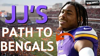 The MINDBLOWING path that could take Justin Jefferson to Cincinnati | Bengals Top 30 visits
