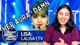 LISA : LALISA TV Debut REACTION at The Tonight Show Starring Jimmy Fallon | Indian Reaction