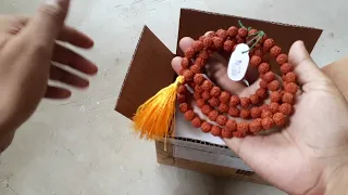 UNBOXING OF ISHA LIFE RUDRAKSH MALA [SIZE 8MM]