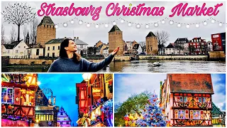 Capital of Christmas Market | Strasbourg | France | Most Beautiful European Christmas Market | 4K