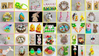 35 Easy Easter Decoration ideas made from Different waste materials | DIY Easy Easter craft idea🐰49